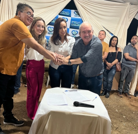 Burity destacou o esfor�o de Virg�nia Leite