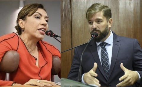 Cida defendeu os criminosos e F�bio detonou