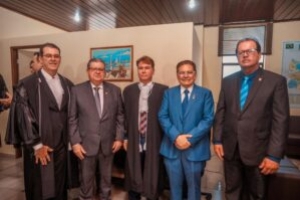 Presidente da ALPB prestigiou a posse de Trigueiro