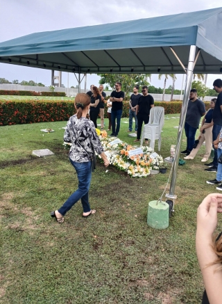 Mardson recebeu homenagem de amigos e familiares