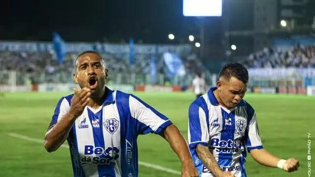 O Pap�o n�o se intimidou e virou o placar em cima do Belo