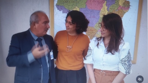 Rob�rio, Val�ria e Virg�nia, unidos por Ing�
