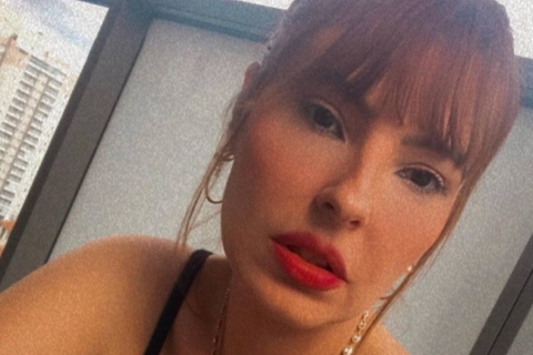 Aline Vargas, v�tima de assedio de Global