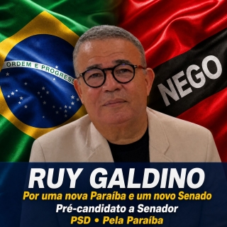 Ruy Galdino postula uma senat�ria