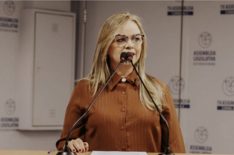 A deputada Silvia Benjamin � autora da Lei 12724/2023