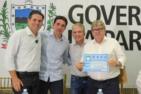 Hugo Motta, Silvio Costa, Nabor Wanderley e Joo Azevedo