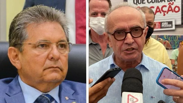 Adriano Galdino e C�cero Lucena na disputa em 2026