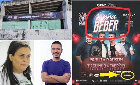 A prefeita segue dando mal exemplo ao autorizar show