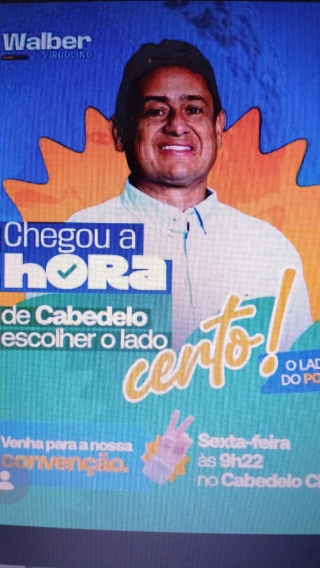 Walber deve ter nome homologado amanh�