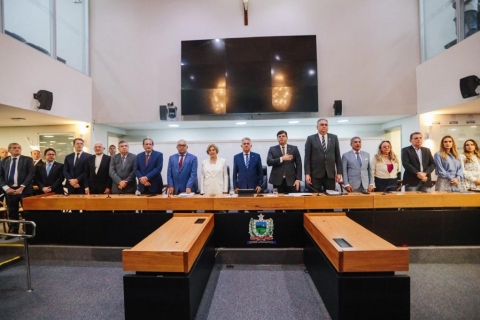 Solenidade foi uma das mais prestigiadas j� realizadas na AL
