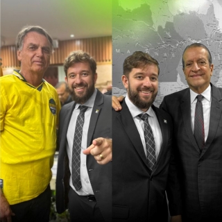 F�bio Lopes tem aval de Bolsonaro e de Waldemar