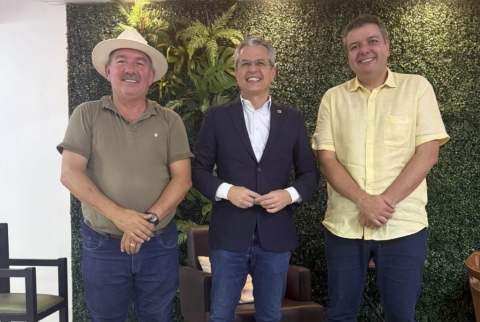 Rob�rio Burity e Diego Tavares foram ao BNB