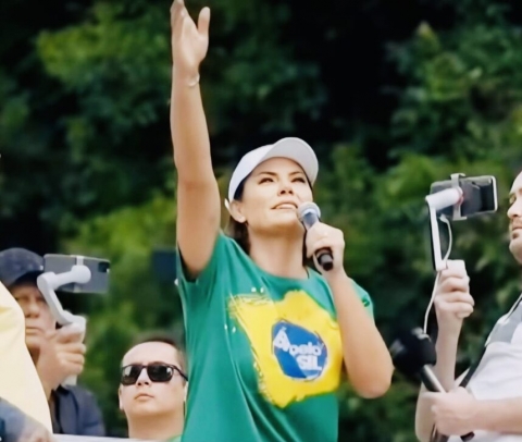 Michelle Bolsonaro esteve em Macap�