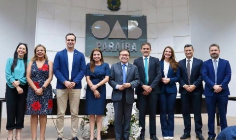 Lucas Ribeiro participou de evento como governador em exerc�cio