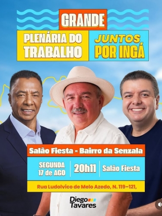 Dami�o, Rob�rio e Diego, hoje � noite em Ing�