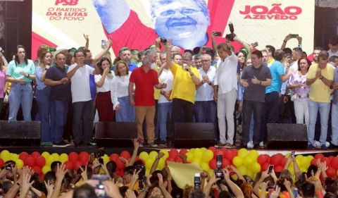 O evento reuniu lideran�as do estado