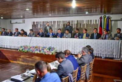 O presidente da ALPB destacou a import�ncia  da  sess�o itinerante
