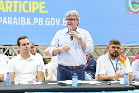 Joao Azevedo e Lucas Ribeiro participaram de evento em Princesa