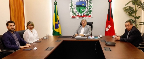 Michel e Edna foram recebidos na Granja
