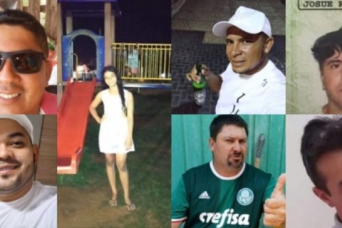Sete pessoas foram fuziladas por dois criminosos