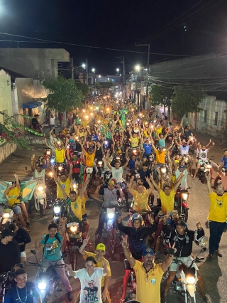 A manifesta��o espont�nea varou a madrugada