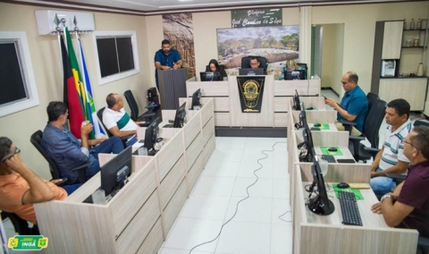 C�mara aprovou projeto do prefeito Rob�rio Burity