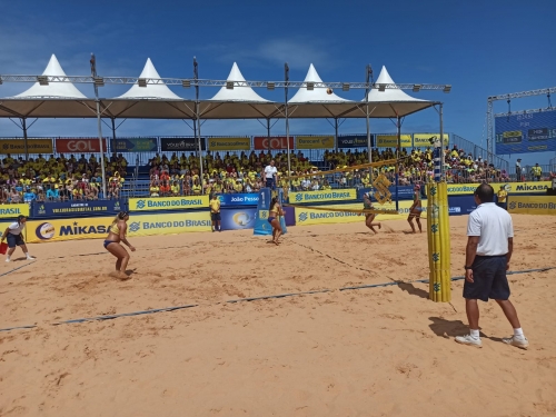 Circuito Brasileiro de Vôlei de Praia começa hoje na orla de Tambaú